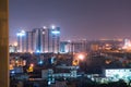 Apartment buildings in Noida