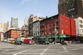 Apartment buildings at 9th avenue Royalty Free Stock Photo