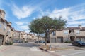 Apartment complex building in suburban area at Irving, Texas, US Royalty Free Stock Photo