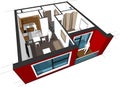 Apartment diagram