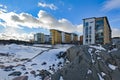 Apartment house in Finland Royalty Free Stock Photo