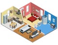 Apartment Isometric Design