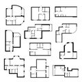 Apartment plan set