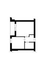Apartment plans. House room layout. Home floorplan. Royalty Free Stock Photo