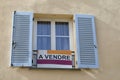 Apartment For Sale Sign In France