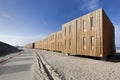 Apartments on the beach of Hoek van Holland Royalty Free Stock Photo