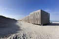 Apartments on the beach of Hoek van Holland Royalty Free Stock Photo