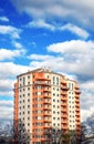 Apartments block, dream house Royalty Free Stock Photo