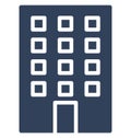 Apartments, block of flats Isolated Vector Icon which can be easily edit or modified.