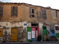 Apartments With Coloured Doors In Heraklion Greece