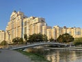 Apartments near Tears island in Minsk Royalty Free Stock Photo