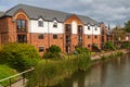 Apartments next to the Leeds Liverpool canal in Parbold, West Lancashire