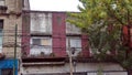 Apartments in an old building in Buenos Aires Royalty Free Stock Photo