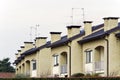 Apartments in a row Royalty Free Stock Photo