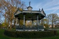 Apeldoorn, Netherland - April 19, 2022 - Oranjepark: Music kiosk