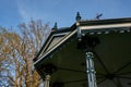 Apeldoorn, Netherland - April 19, 2022 - Oranjepark: Music kiosk
