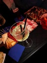Aperitif with friends Royalty Free Stock Photo