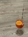 Aperol Spritz cocktail time v3 Royalty Free Stock Photo