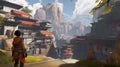 Apex Legends battle royale shooting team-based high contr generative AI