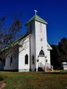 Apex, NC: Historic 1804 Martha's Chapel Royalty Free Stock Photo