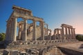 Aphaia temple in Aegina Island, Greece