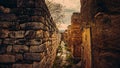 Aphrodisias Afrodisias Ancient City wall detail in Caria, Karacasu, Aydin, Turkey.