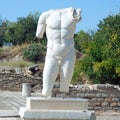 Aphrodisias - Male torso sculpture - Turkey Royalty Free Stock Photo