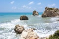 Aphrodite birthplace outside Paphos, Cyprus Royalty Free Stock Photo