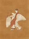 Aphrodite Riding a Goose - Ancient Greek Pottery Red-figure