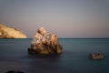 Aphrodite`s Beach in southern Cyprus Royalty Free Stock Photo