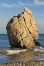 Aphrodites Rock, Cyprus Royalty Free Stock Photo