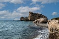 Aphrodites Rock, Cyprus Royalty Free Stock Photo