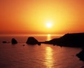 Aphrodites rock, Petra Tou Romiou, Cyprus. Royalty Free Stock Photo