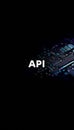 API Application Programming Interface Concept, Software Development Tool on Technology Background Royalty Free Stock Photo