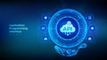 API. Application Programming Interface in the shape of sphere with hexagon grid pattern in wireframe hand. Software development Royalty Free Stock Photo