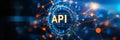 API Application Programming Interface Software Development Tool Business Internet Network Royalty Free Stock Photo