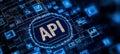 API, Application Programming Interface. Software development tool. Business, modern technologies Royalty Free Stock Photo