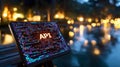 API Application Programming Interface. Software Development Tool for Modern Technologies. Royalty Free Stock Photo