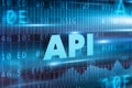 API concept Royalty Free Stock Photo