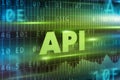 API concept Royalty Free Stock Photo