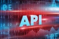API concept Royalty Free Stock Photo