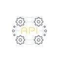 API icon, application programming interface