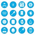 Apiary icon blue