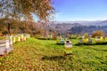 Apiary at Moraca Monastery in Kolasin, Montenegro Royalty Free Stock Photo