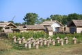 Apiary in russian cossack village