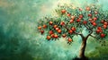 Aple tree, Generate Ai Royalty Free Stock Photo