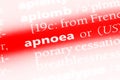 apnoea