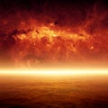 Apocalyptic background Royalty Free Stock Photo