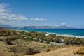 Apokoronos coast and Drapano peninsula Royalty Free Stock Photo