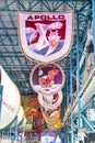 Apollo Banners Inside Apollo Complex at Kennedy Space Center Royalty Free Stock Photo